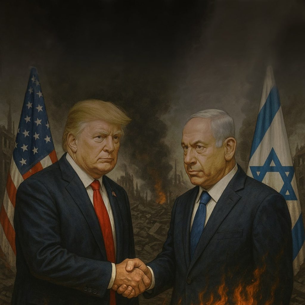O encontro entre os responsáveis da América e Israel