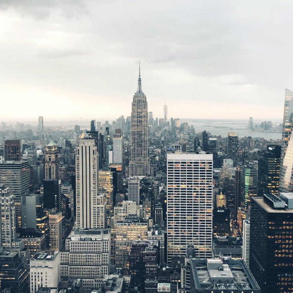 Nova York, um dos principais centros comerciais, financeiros e culturais do mundo.