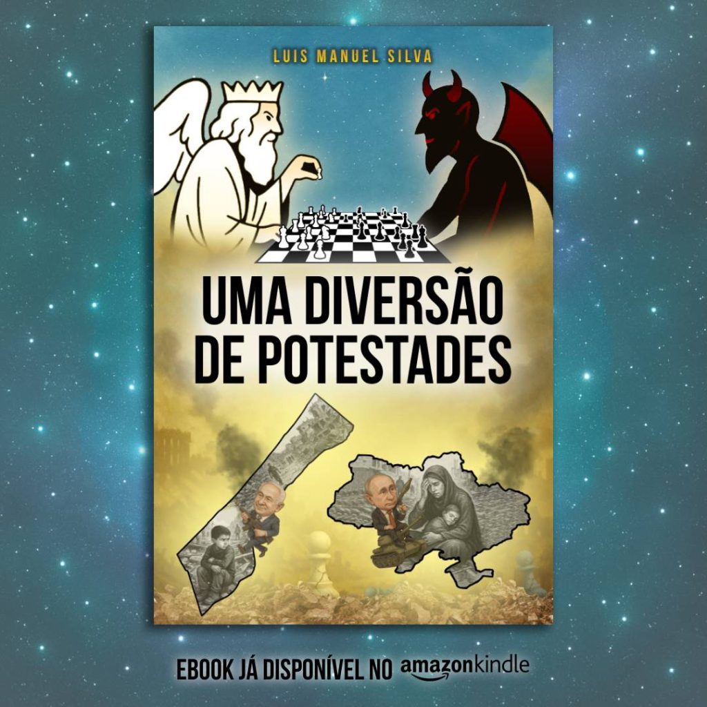 O meu novo Livro "Uma Diversão de Potestades", eBook já disponível no Amazon Kindle.