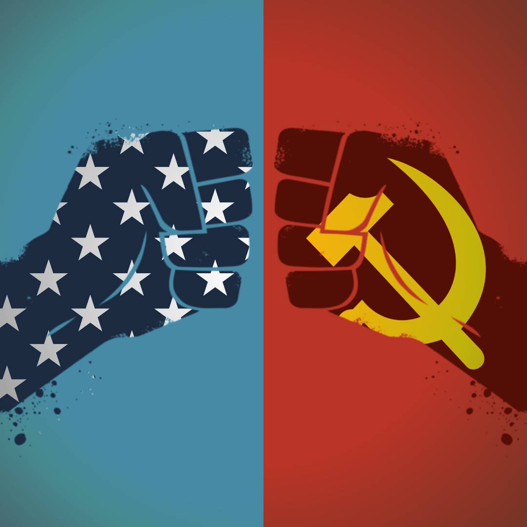 O braço de ferro entre americanos e sovieticos
