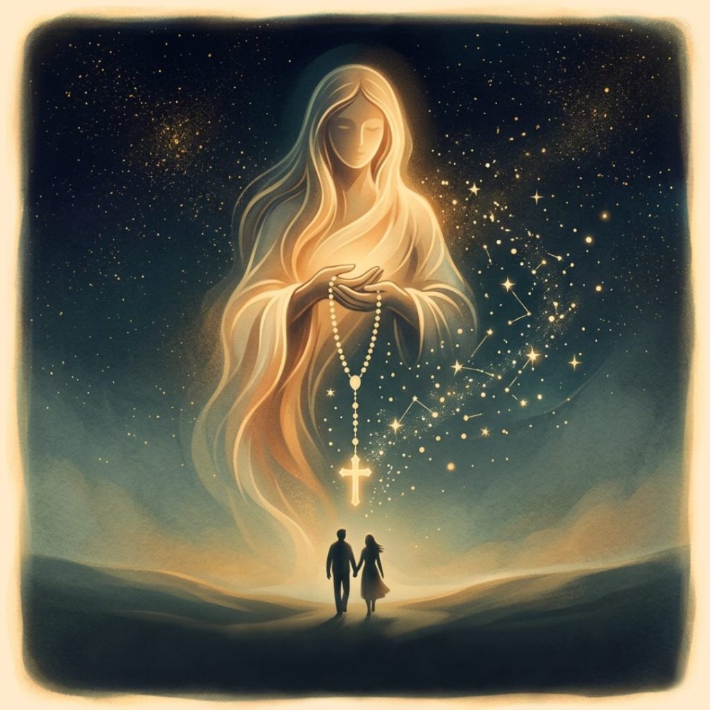 Quando o sagrado se veste de mulher e o amor se torna oração.